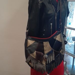 Genuine leather mexican purse.